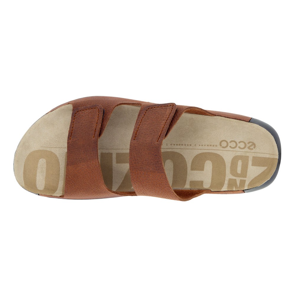 Sandalias Hombre - ECCO 2Nd Cozmo Flat - Marrom - PUG156734